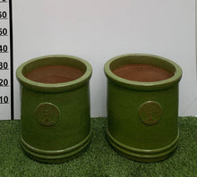 Load image into Gallery viewer, Green Ceramic Pottery Pair
