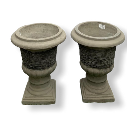 Urn Planter Pair